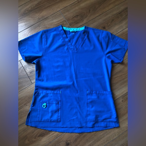 Carhartt scrub top royal blue size M - Picture 1 of 2